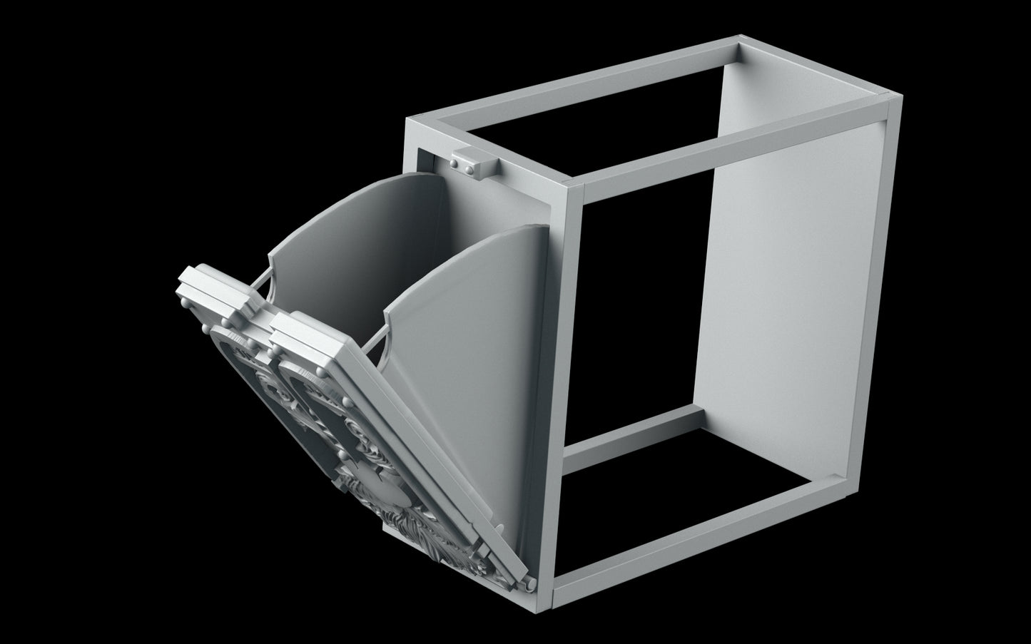 Crosslances - Book Nook/Shelf Insert - Dice Case