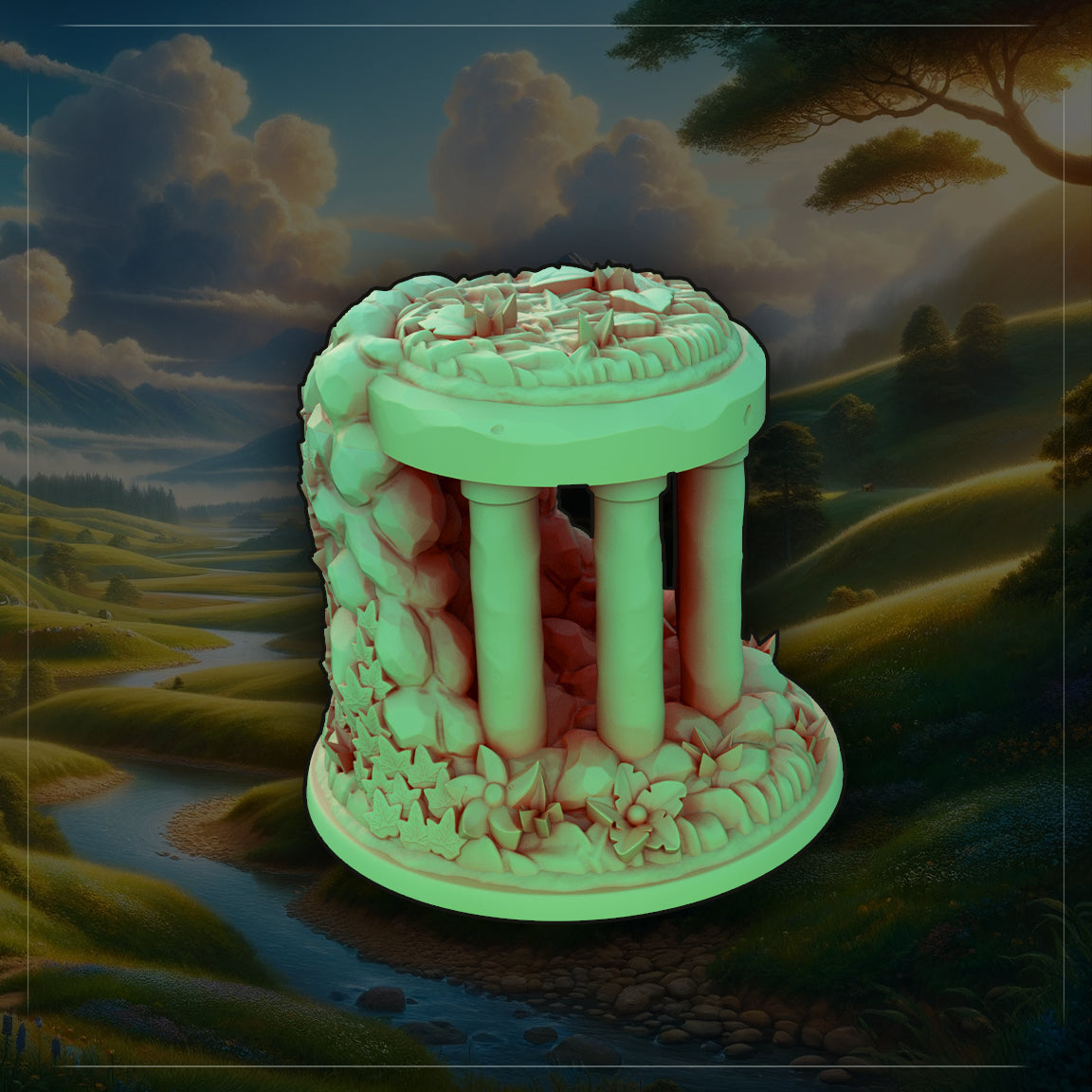 Fantasy3DTabletop - Greenhill Dice Jail - DnD/TTRPG/Roleplaying/Wargames