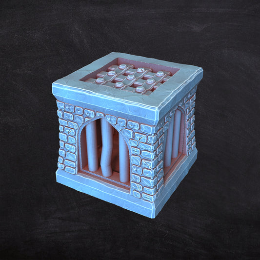 Fantasy3DTabletop - Medieval Dice Jail - DnD/TTRPG/Roleplaying/Wargames