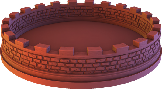 Fantasy3DTabletop - Bastion (Stone) Dice Tray - DnD/TTRPG/Roleplaying/Wargames