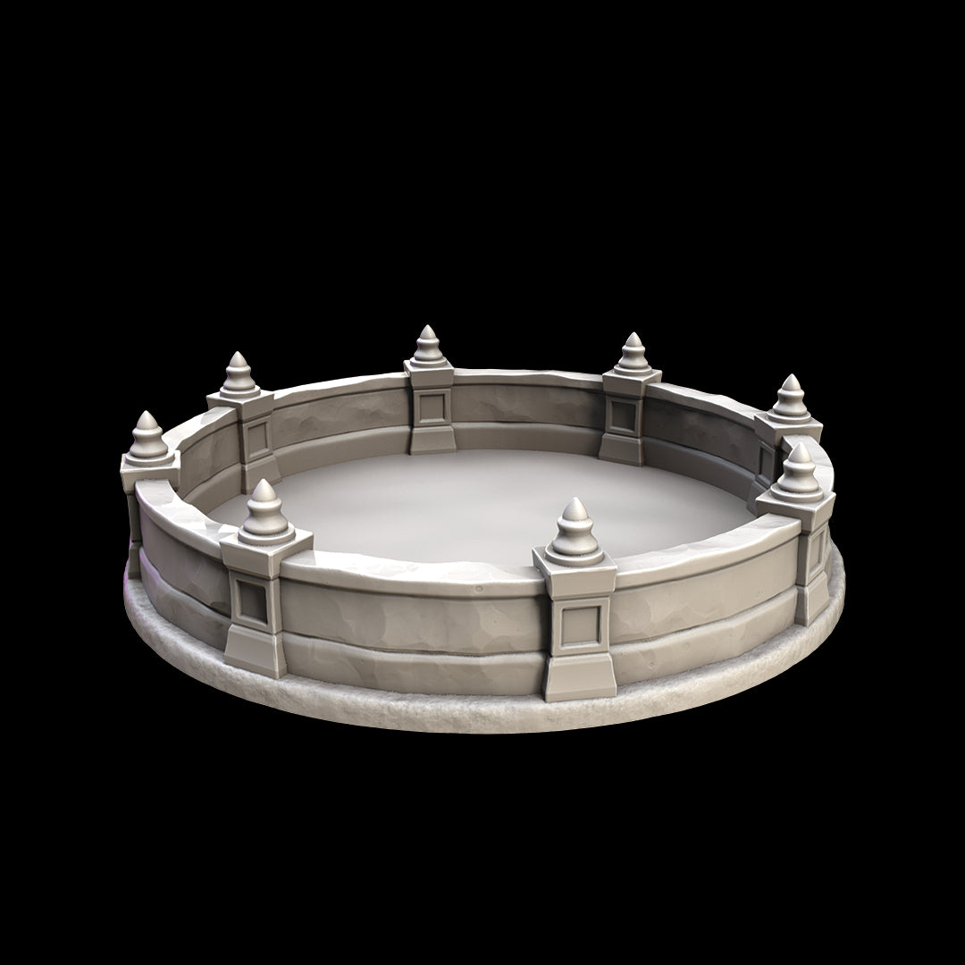 Fantasy3DTabletop - Elderglen Twilight Dice Tray - DnD/TTRPG/Roleplaying/Wargames