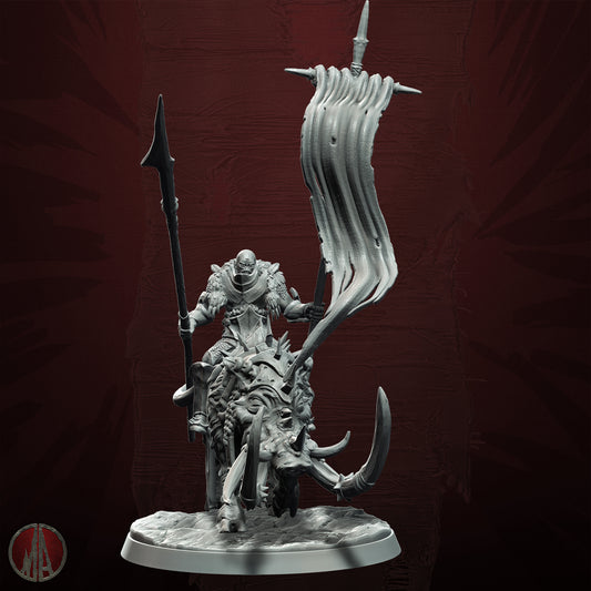Monolith Arts - Orc Horde - Dire Boar Grishug - DnD/TTRPG Figure/Miniature