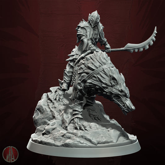Monolith Arts - Orc Horde - Dire Wolf Lagdosh - DnD/TTRPG Figure/Miniature