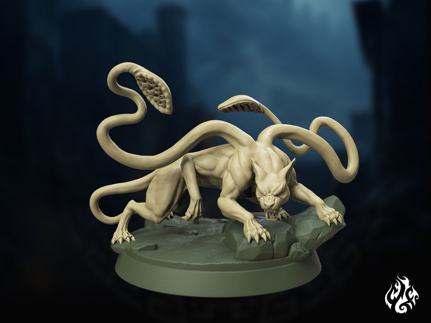 Crippled God Foundry - Displacer Beast - DnD/TTRPG Figure/Miniature