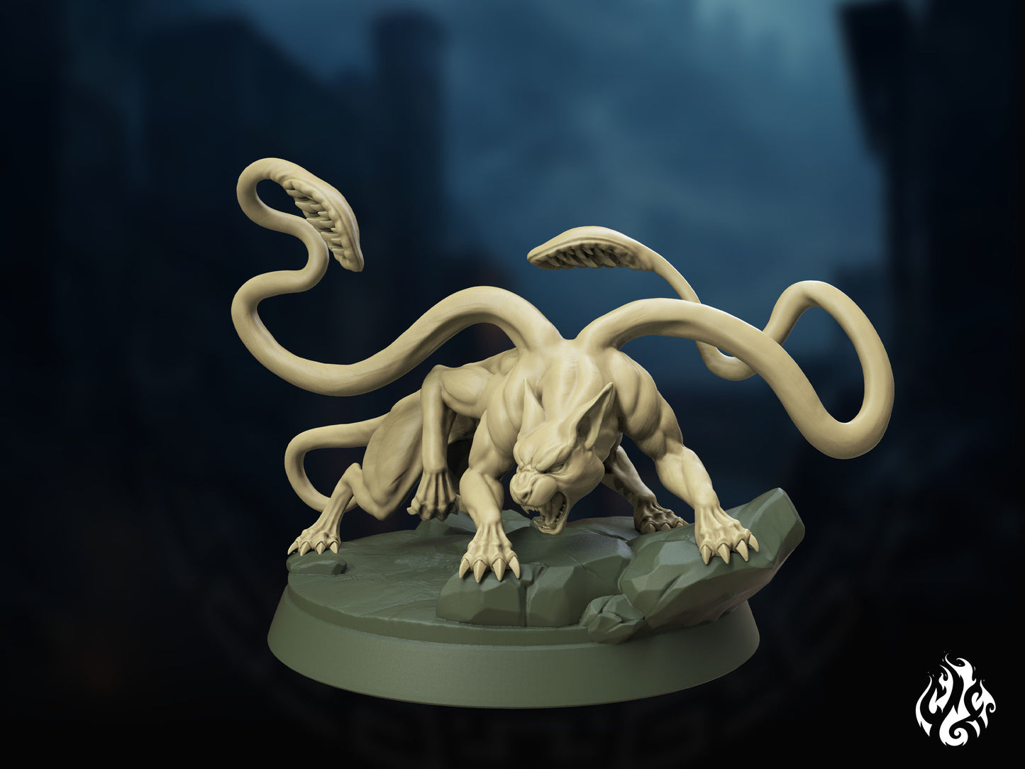 Crippled God Foundry - Displacer Beast - DnD/TTRPG Figure/Miniature