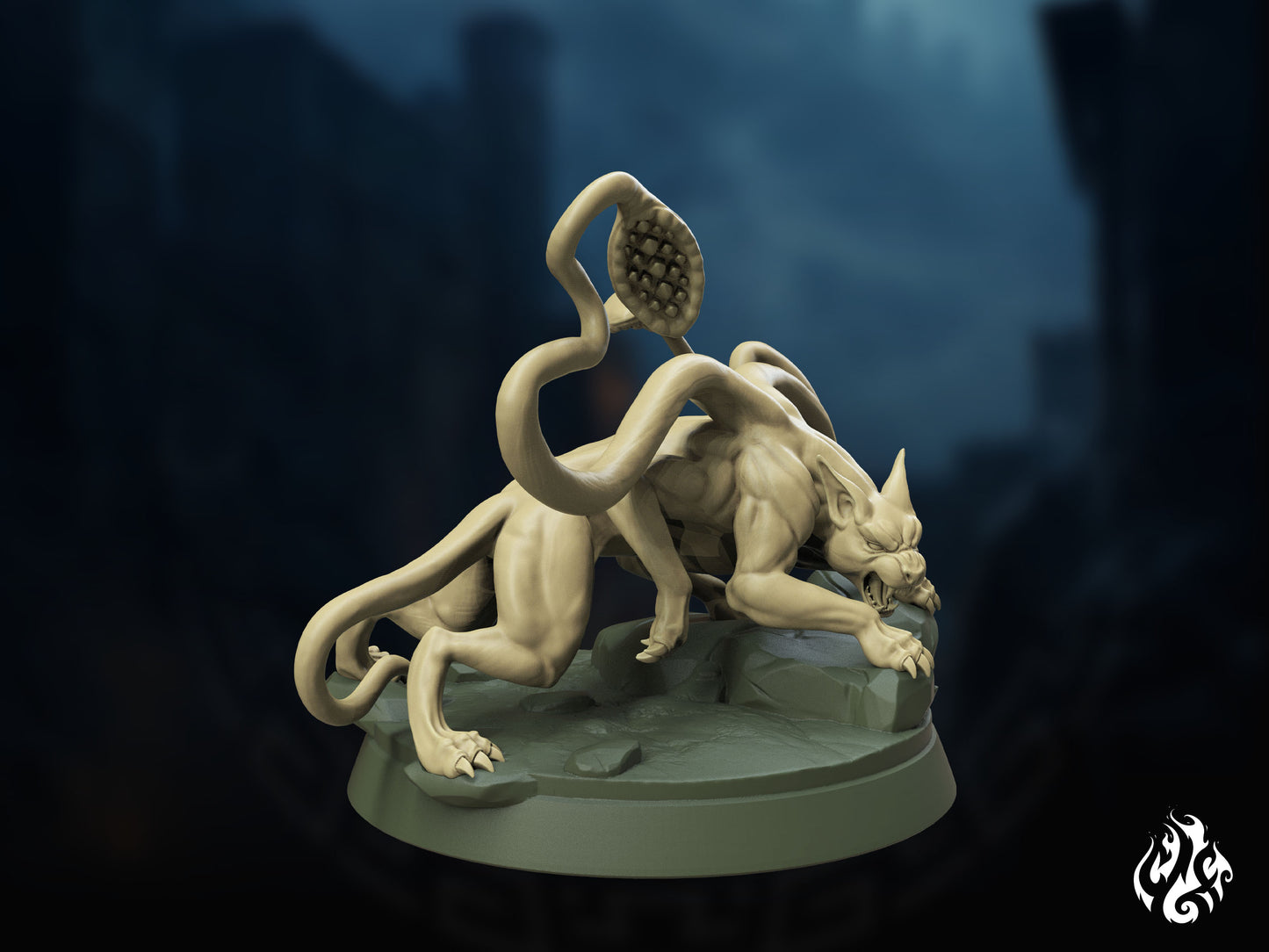 Crippled God Foundry - Displacer Beast - DnD/TTRPG Figure/Miniature