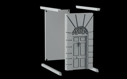 Crosslances - Book Nook/Shelf Insert - Door