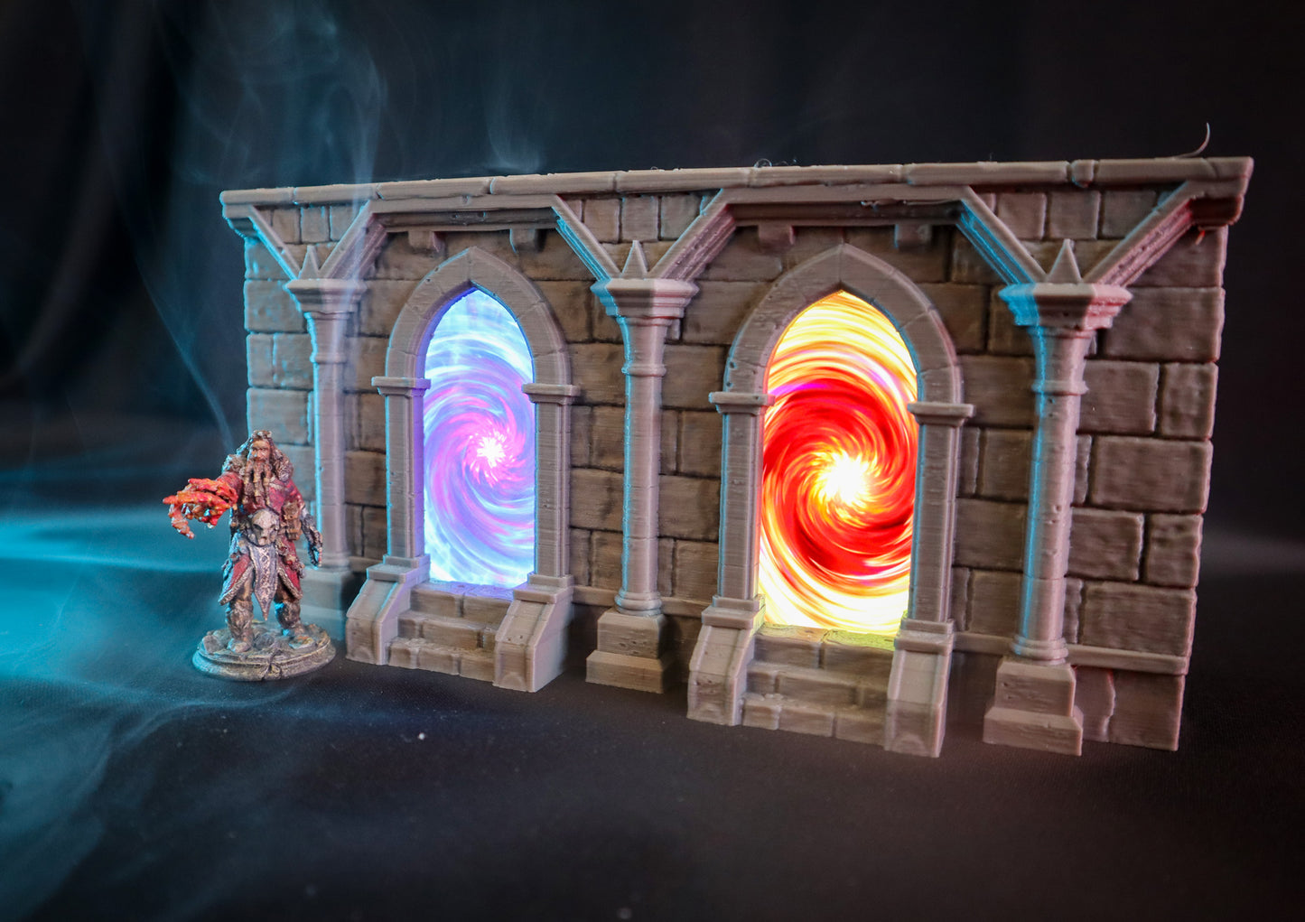 Calling Portals - Double Entrance - Animated TTRPG/DnD/Pathfinder Terrain