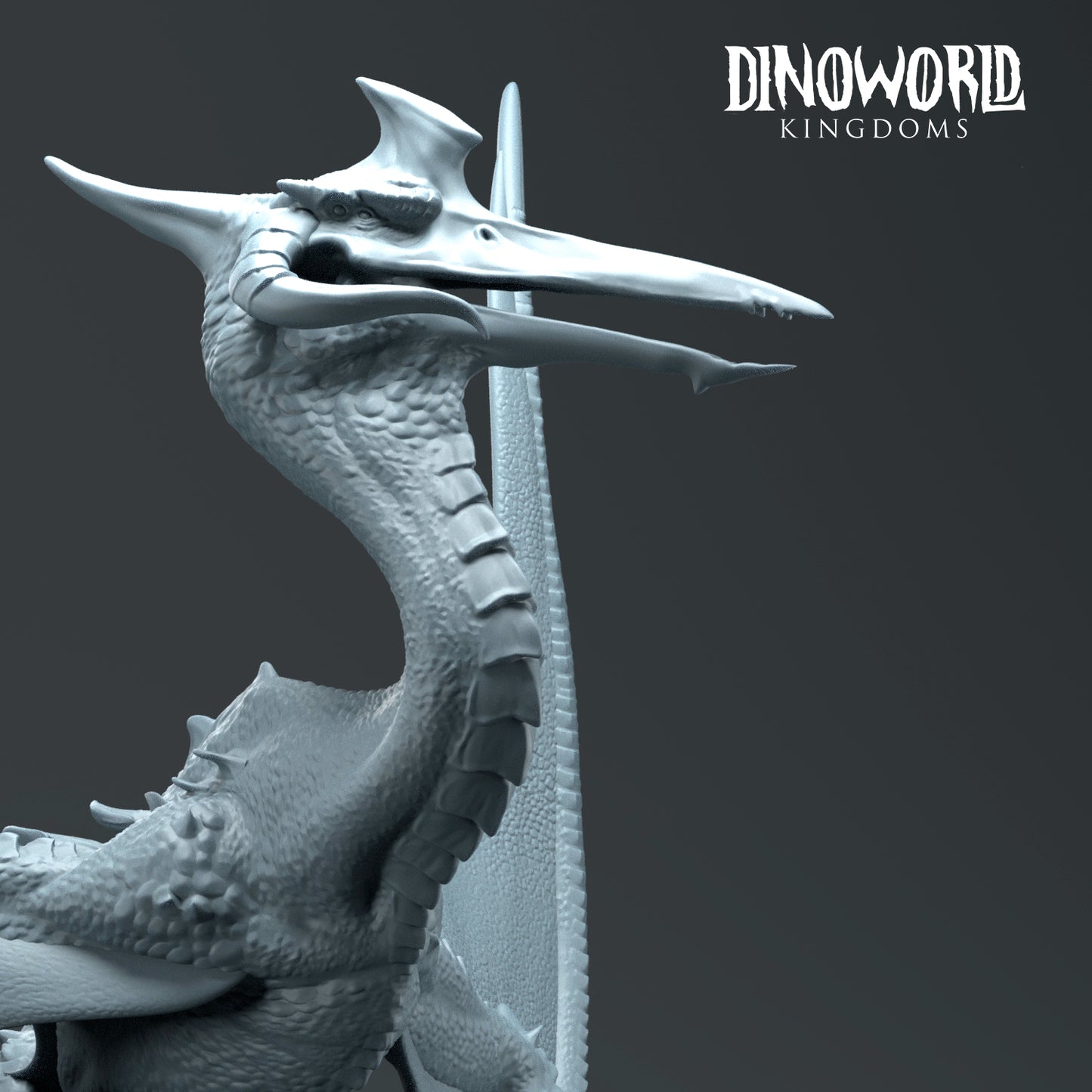 Dinoworld - Kingdoms - Dragon Pterodactyl Kaiju - DnD/Tabletop/TTRPG
