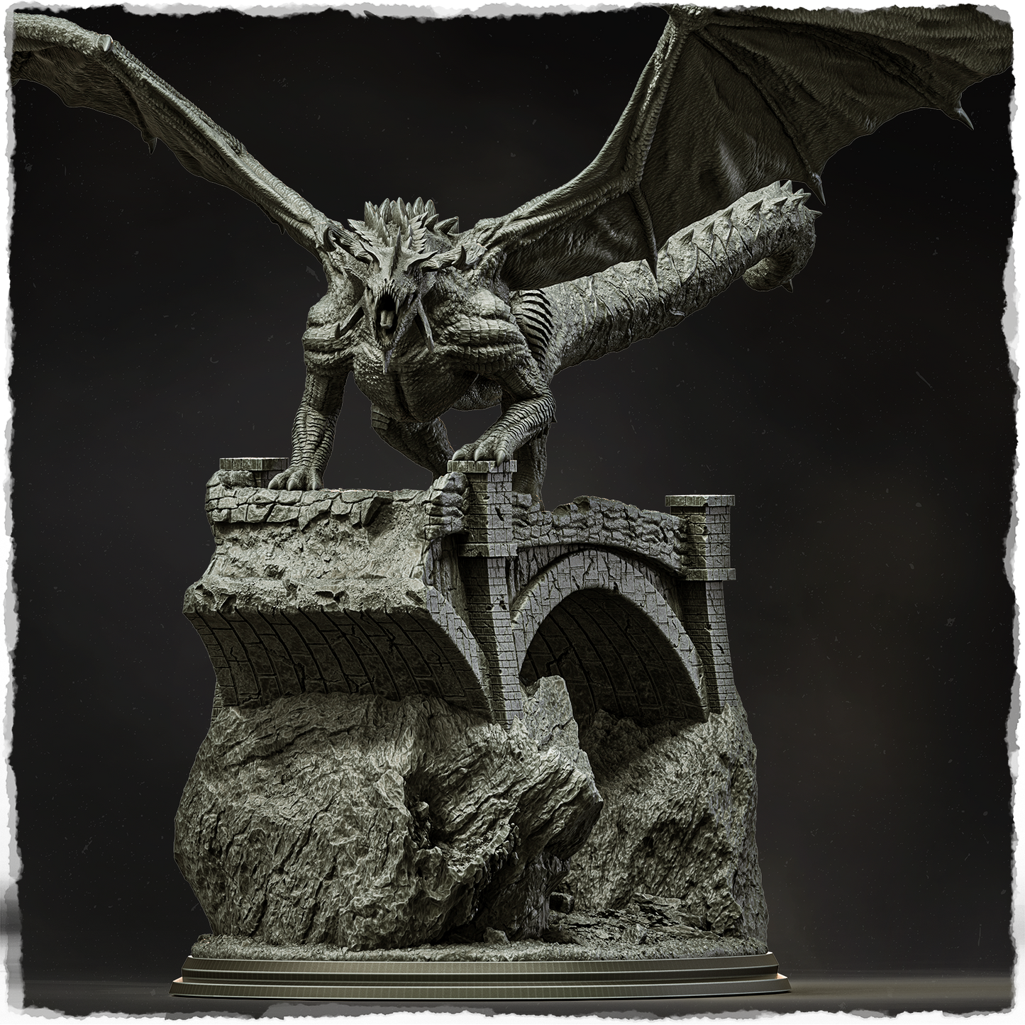 Evox Arts - World Dragons #4 - Germanic - DnD/TTRPG Figure/Miniature