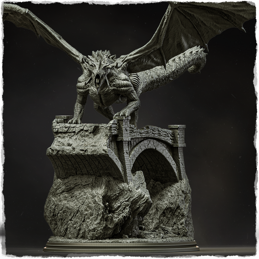 Evox Arts - World Dragons #4 - Germanic - DnD/TTRPG Figure/Miniature