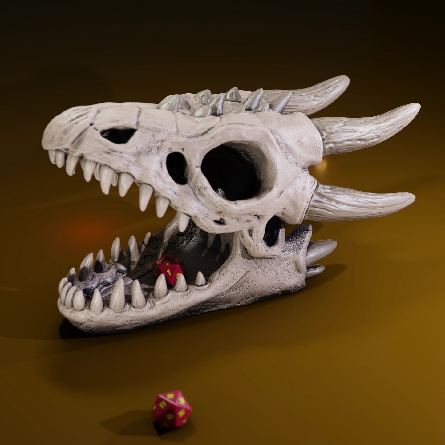 Safehold - Dragon Skull Dice Tower - DnD/TTRPG Figure/Miniature