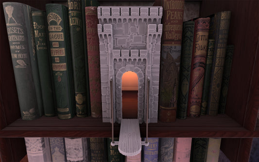 Crosslances - Book Nook/Shelf Insert - Drawbridge