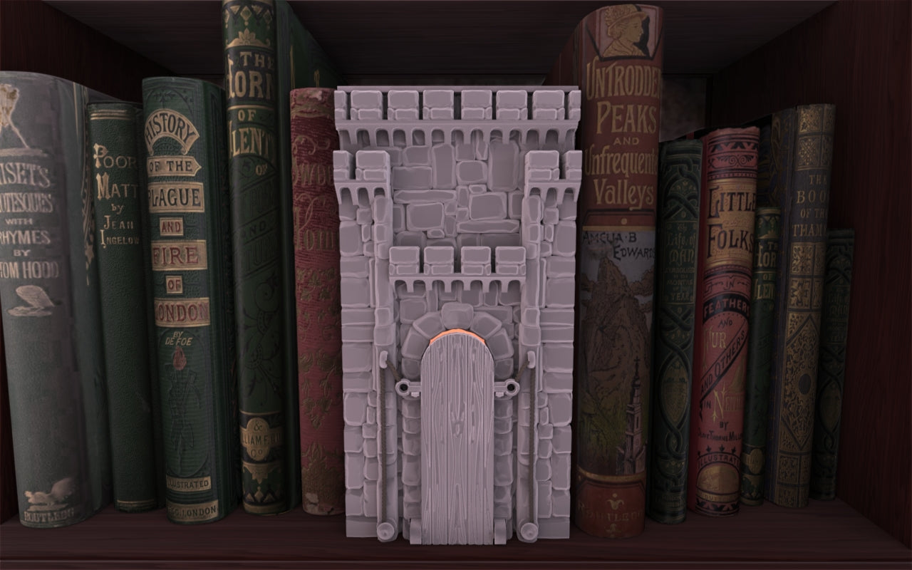 Crosslances - Book Nook/Shelf Insert - Drawbridge