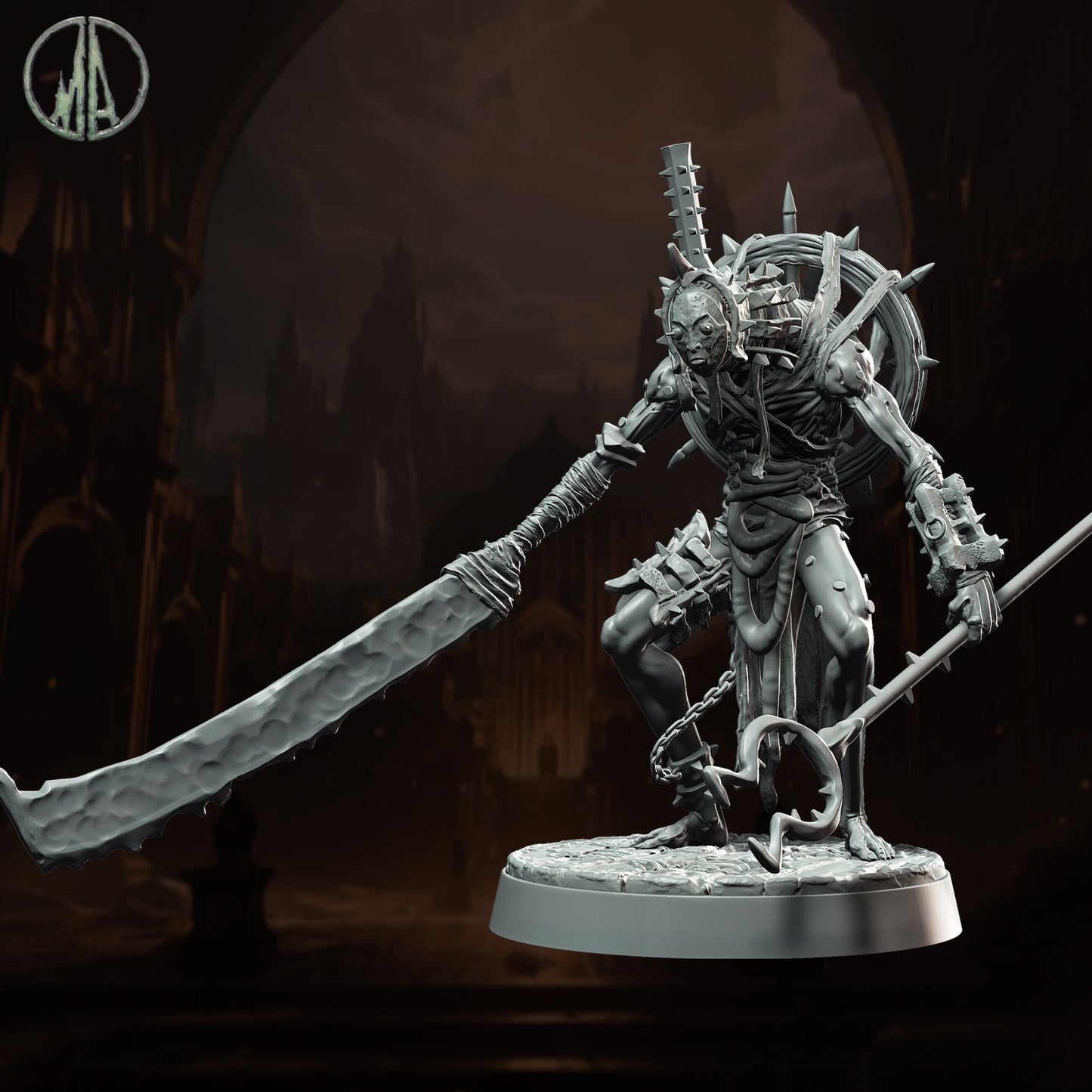 Monolith Arts - Underworld Creatures - Executor #1 - DnD/TTRPG Figure/Miniature