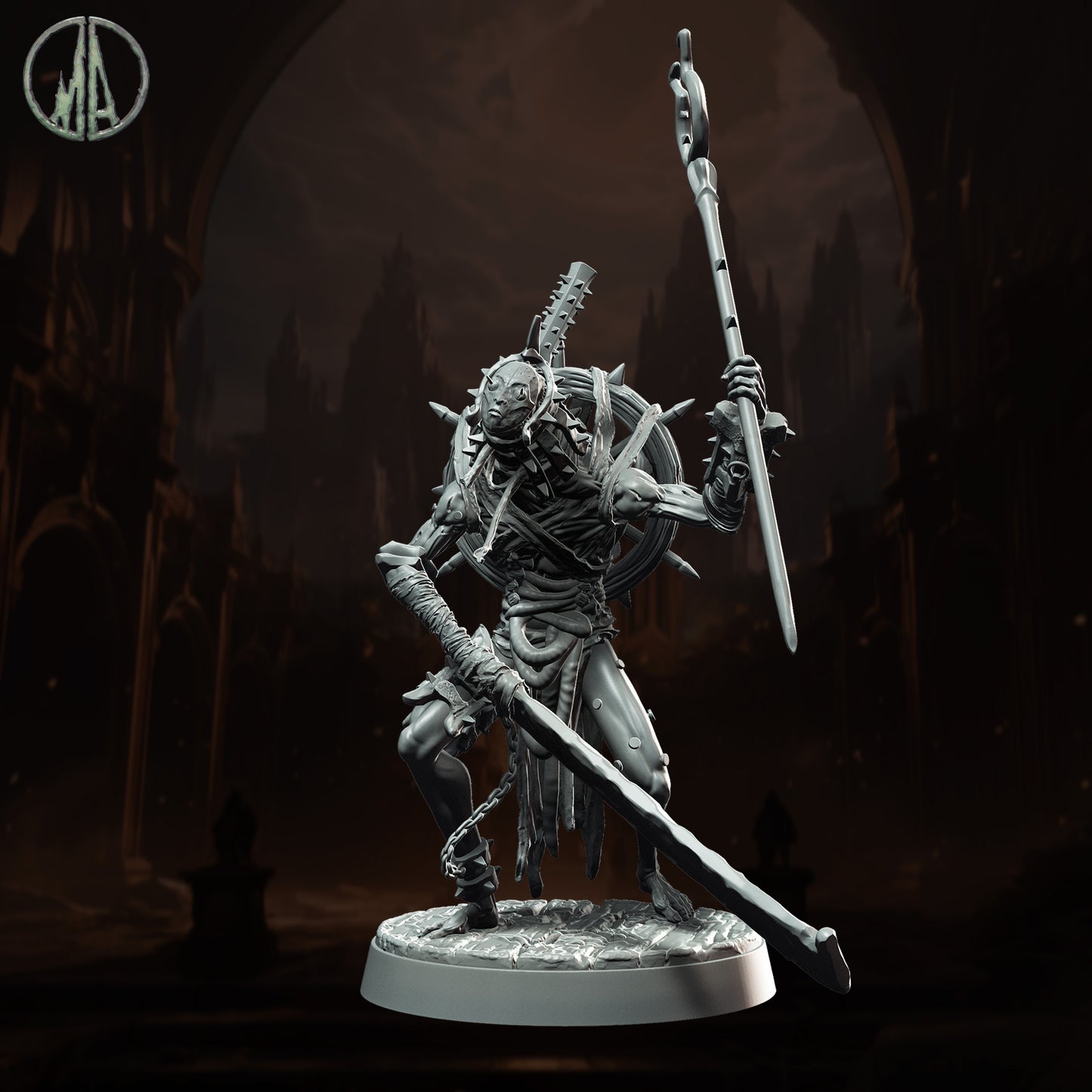 Monolith Arts - Underworld Creatures - Executor #2 - DnD/TTRPG Figure/Miniature