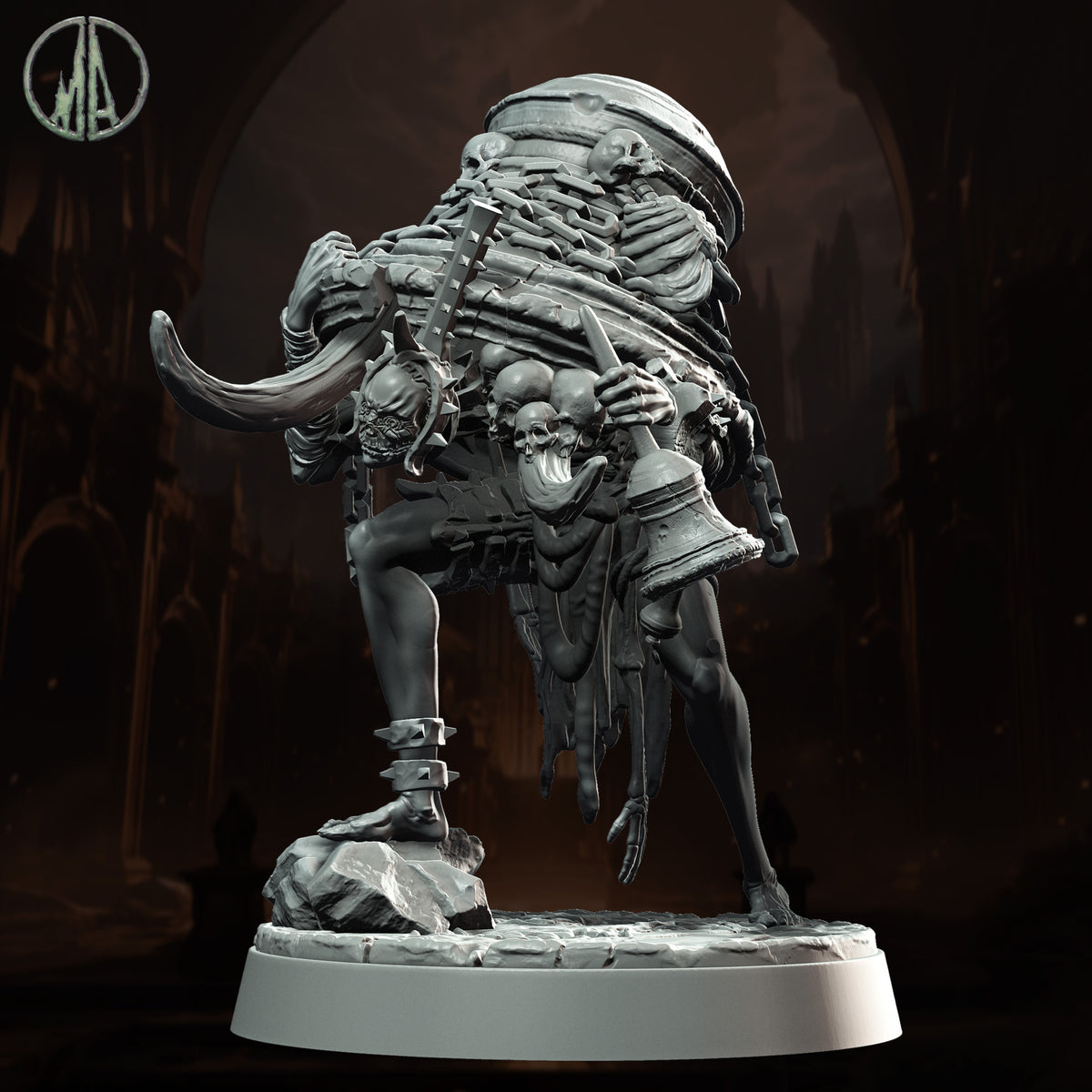 Monolith Arts - Underworld Creatures - Executor #5 - DnD/TTRPG Figure/Miniature