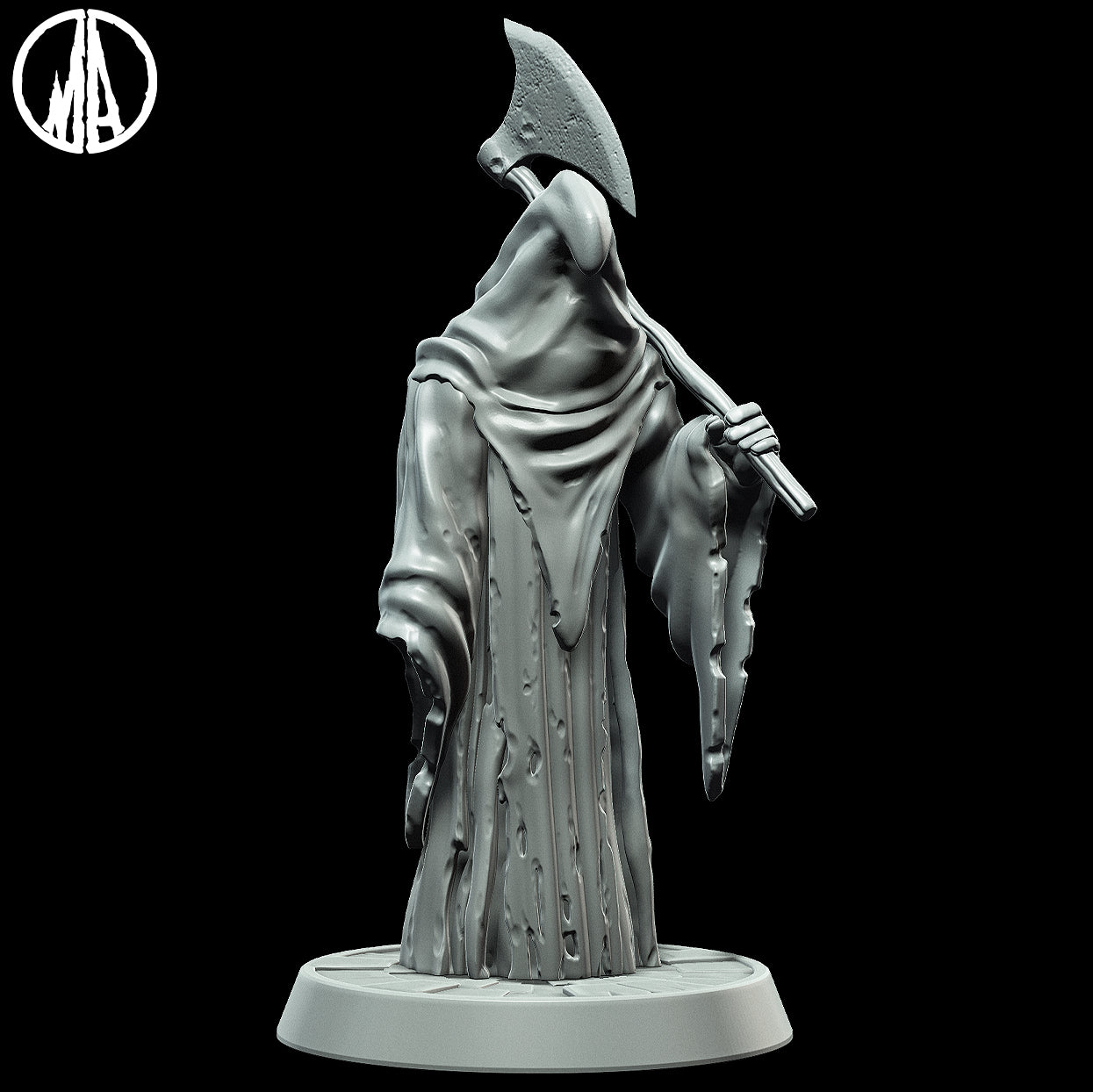 Monolith Arts - Lost Souls - Dreadful Headsman #3 - DnD/TTRPG Figure/Miniature