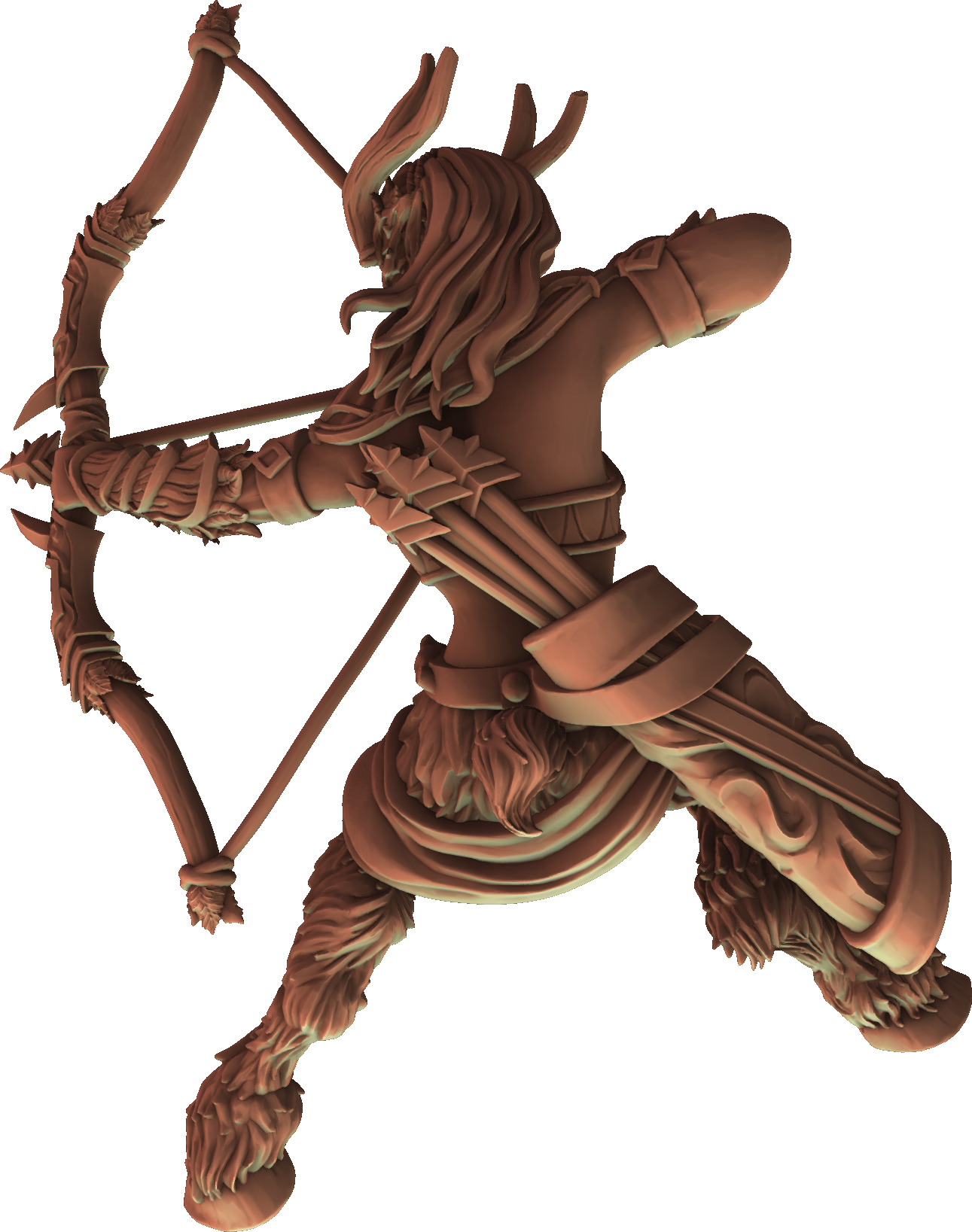 Gilded Lion - Faun #5 - DnD/TTRPG Figure/Miniature