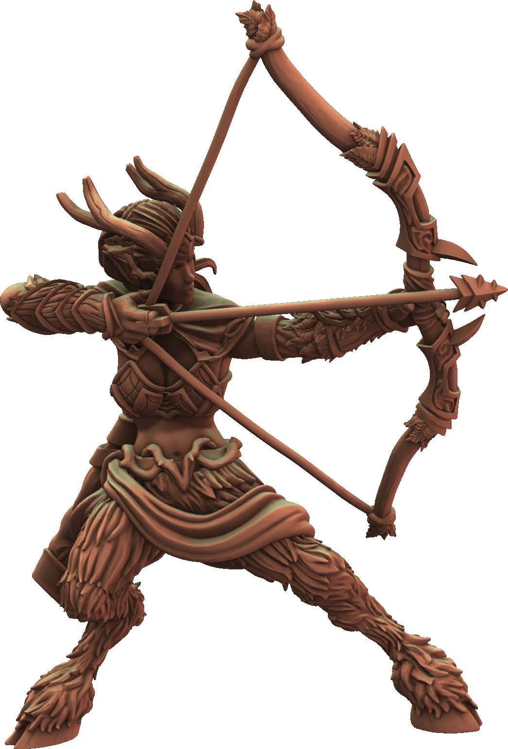Gilded Lion - Faun #5 - DnD/TTRPG Figure/Miniature