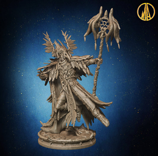 Monolith Arts - Whispering Forest - Druid Male #2 - DnD/TTRPG Figure/Miniature