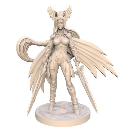 Ravi - Fantasy Girls #3 -  Sanya the Valkyrie - 75mm Pin Up/Figure/Model/Diorama