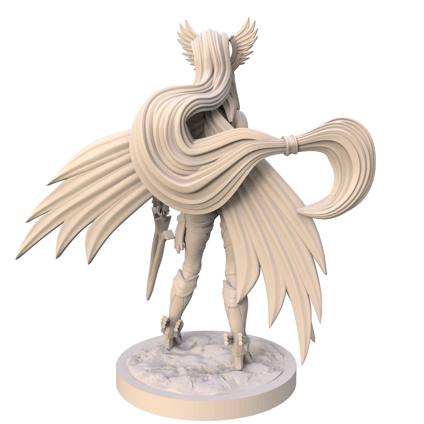 Ravi - Fantasy Girls #3 -  Sanya the Valkyrie - 75mm Pin Up/Figure/Model/Diorama