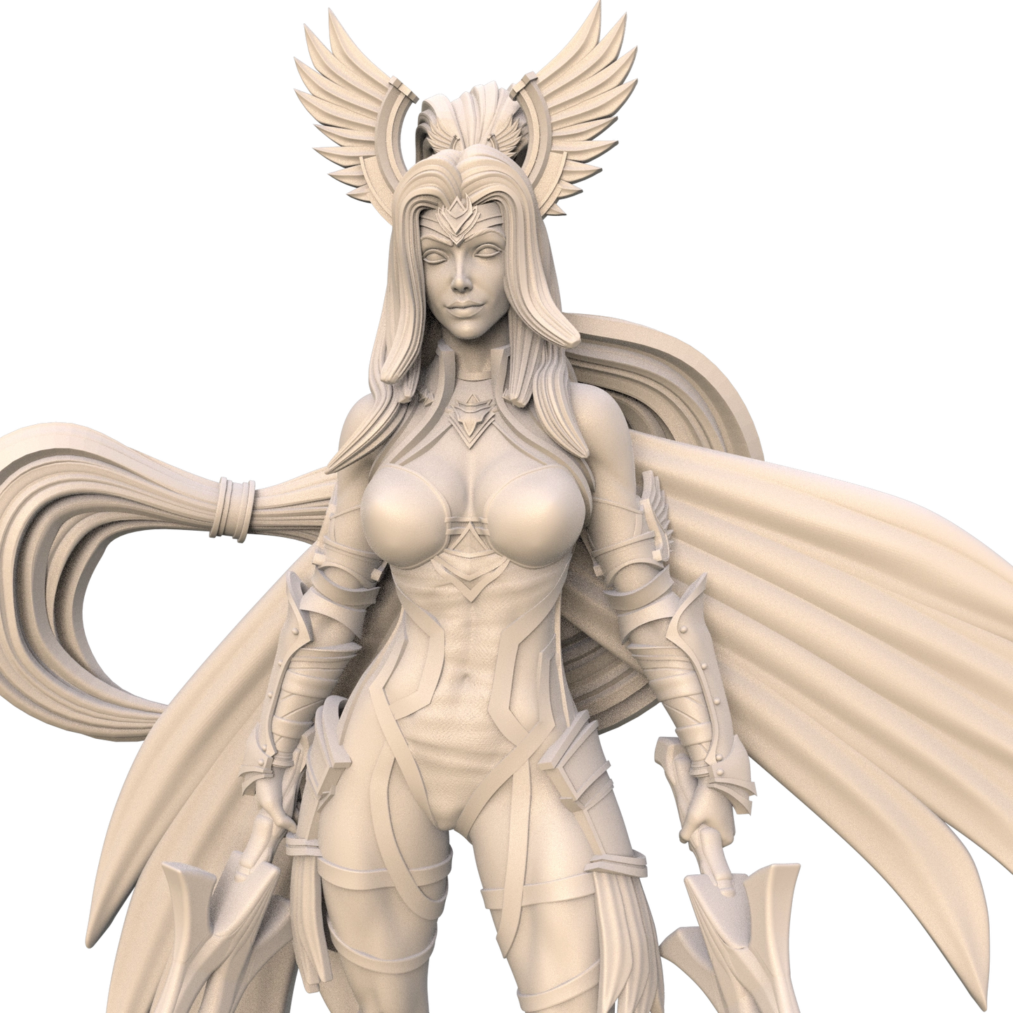 Ravi - Fantasy Girls #3 -  Sanya the Valkyrie - 75mm Pin Up/Figure/Model/Diorama