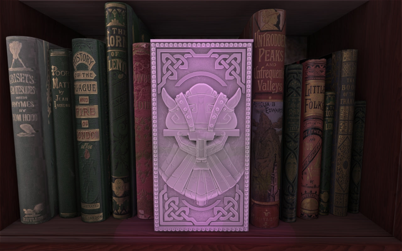 Crosslances - Book Nook/Shelf Insert - Dwarf