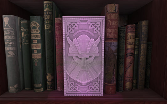 Crosslances - Book Nook/Shelf Insert - Dwarf