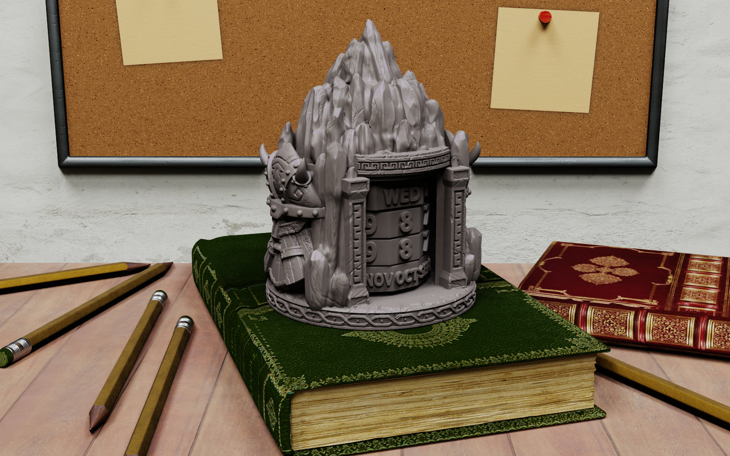 Crosslances - Universal/Perpetual/Reuseable Calender - Dwarf Mountain