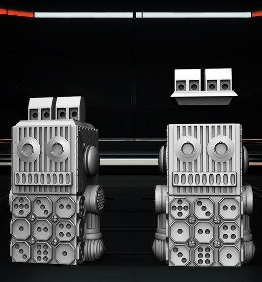 Slope3D - Robot Dice Box/Case Dice Tower - DnD/TTRPG/Roleplaying/Wargames