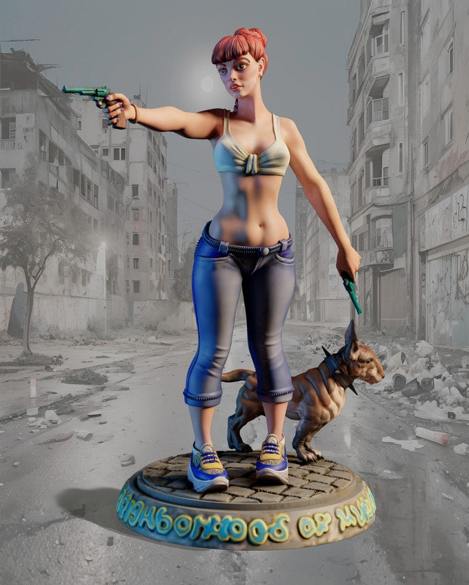 Devi Miniatures - Warriors - Cira - 75mm Pin Up/Figure/Model/Diorama