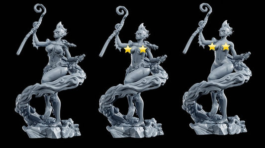 Gaia Miniatures - Calista, Sea Goddess - 120mm Pin Up/Figure/Model/Diorama