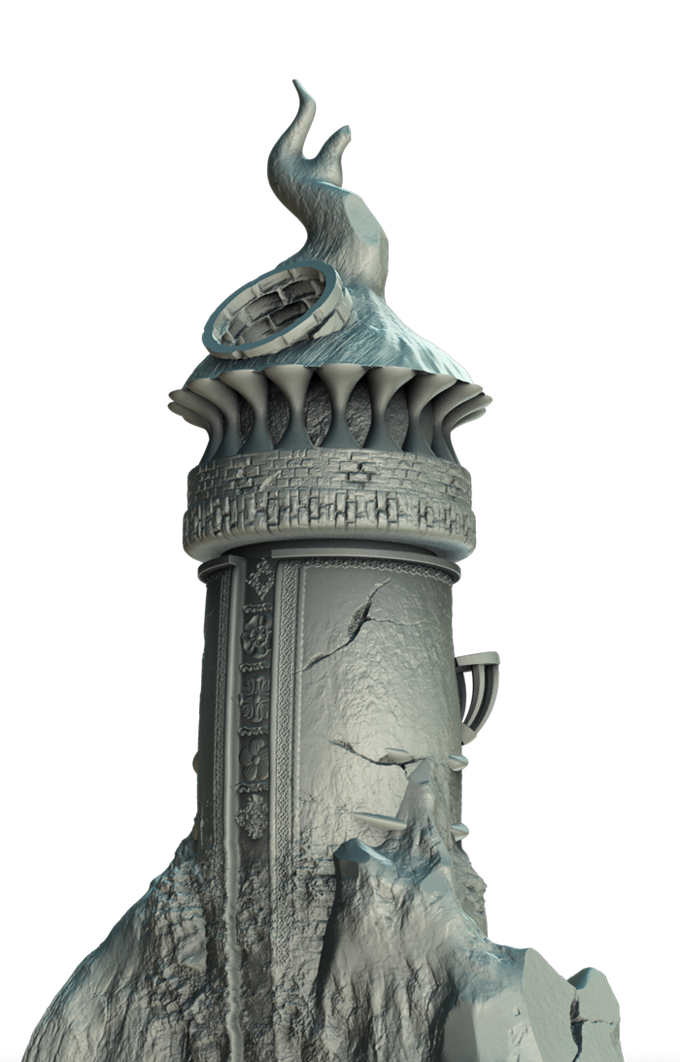 Slope3D - Desert Castle Dice Tower #3 - DnD/TTRPG/Roleplaying/Wargames