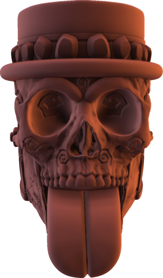 Digital Creative Works - Skull Desk Organiser - Joker - Prop/Decoration