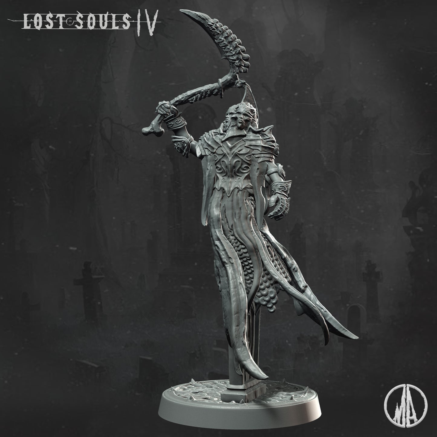 Monolith Arts - Lost Souls IV - Echoing Shade #3 - DnD/TTRPG Figure/Miniature
