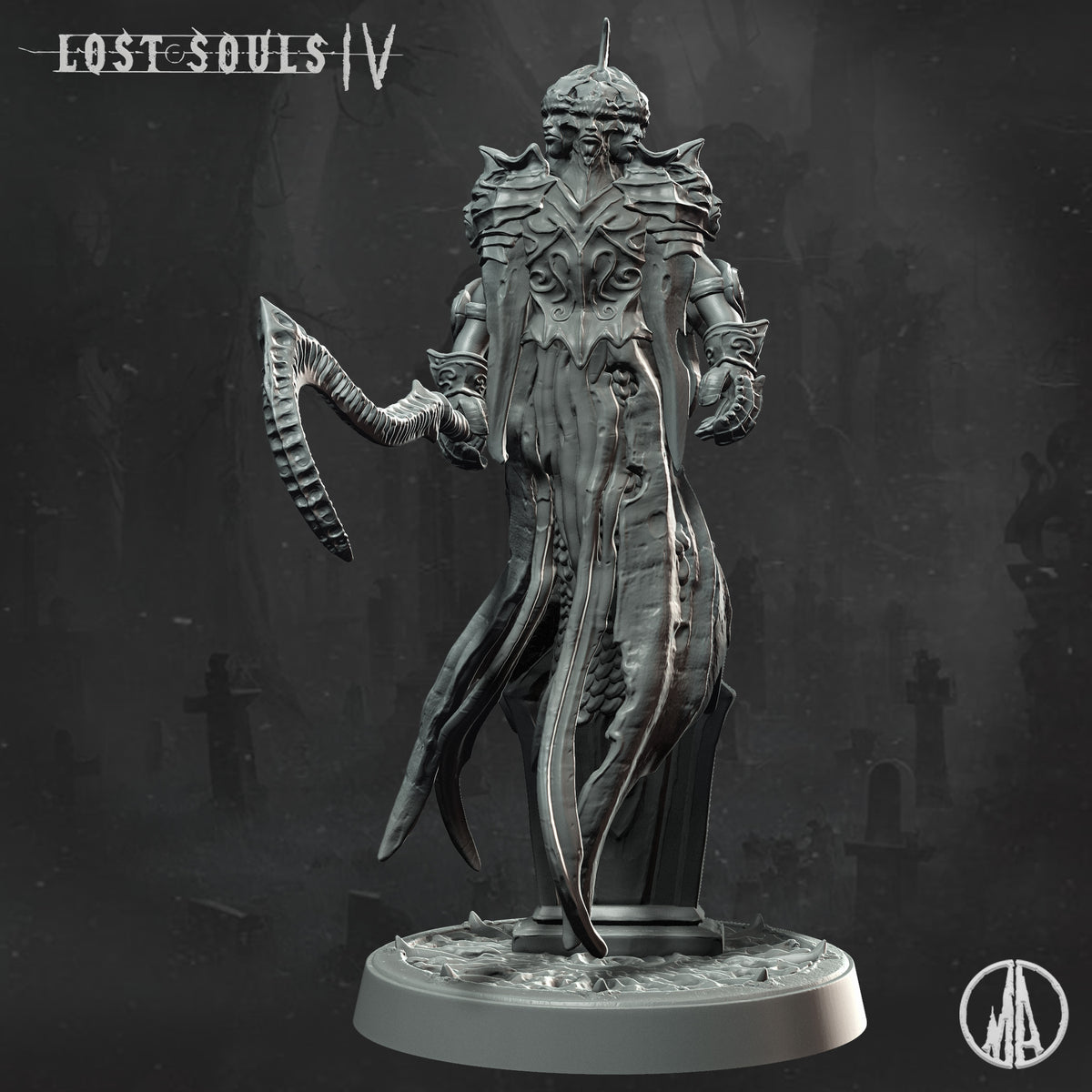 Monolith Arts - Lost Souls IV - Echoing Shade #4 - DnD/TTRPG Figure/Miniature