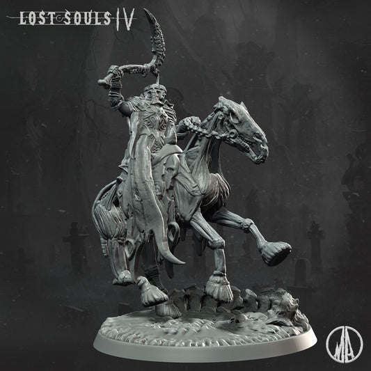 Monolith Arts - Lost Souls IV - Echoing Shade Rider - DnD/TTRPG Figure/Miniature