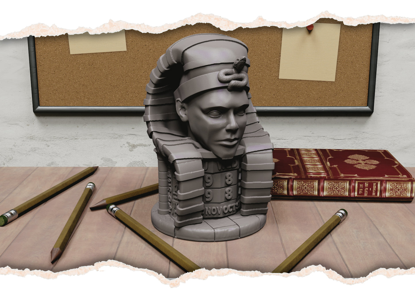 Crosslances - Universal/Perpetual/Reuseable Calender - Egyptian