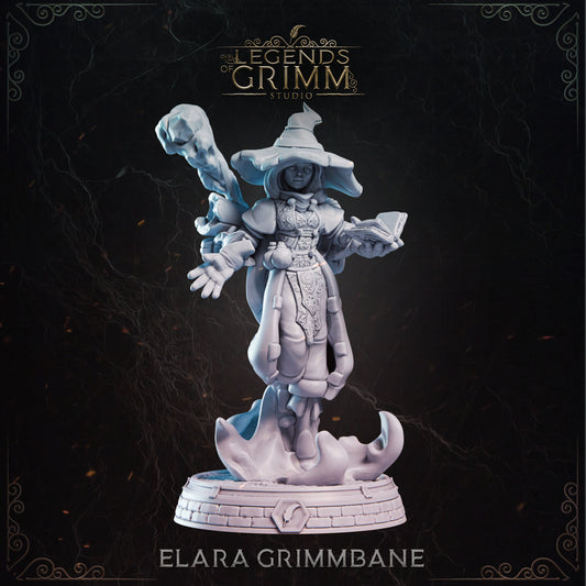 Grimm Legends - Heros - Elara Grimbane - DnD/TTRPG Figure/Miniature