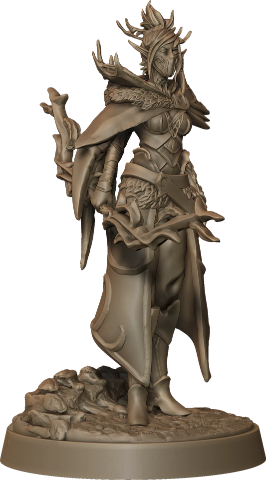 Monolith Arts - Whispering Forest II - Elf Archer Female #1 - DnD/TTRPG Figure/Miniature