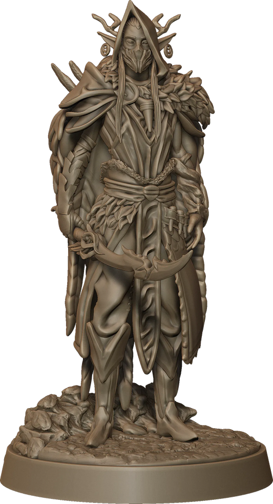 Monolith Arts - Whispering Forest II - Elf Archer Male #1 - DnD/TTRPG Figure/Miniature