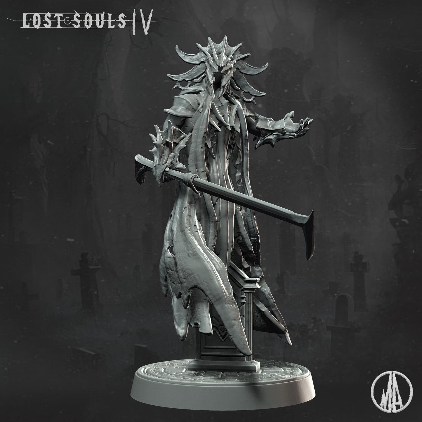 Monolith Arts - Lost Souls IV - Ethereal Wail #1 - DnD/TTRPG Figure/Miniature