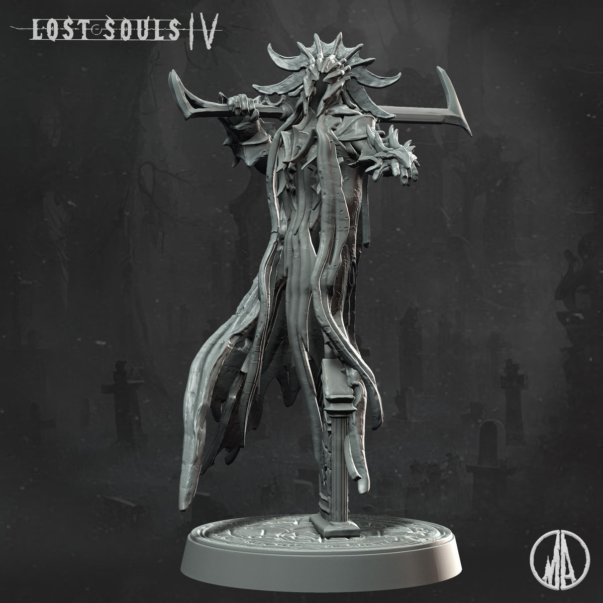 Monolith Arts - Lost Souls IV - Ethereal Wail #2 - DnD/TTRPG Figure/Miniature