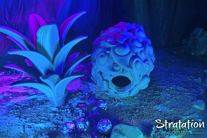 Stratation Design - Pinestorm Fruit Dice Box - DnD/TTRPG/Roleplaying/Wargames