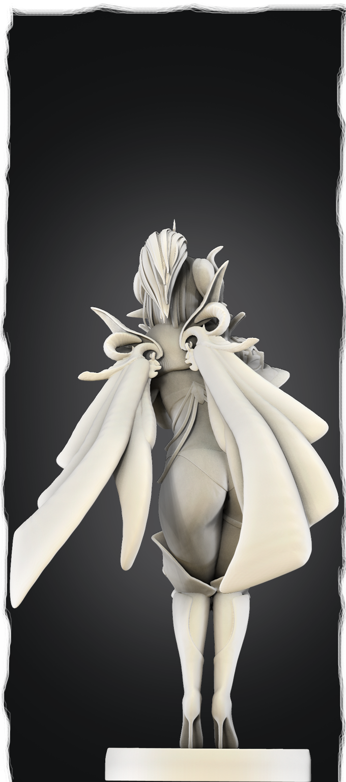 MikleJane - Idol Girl #3 - 75mm Pin Up/Figure/Model/Diorama