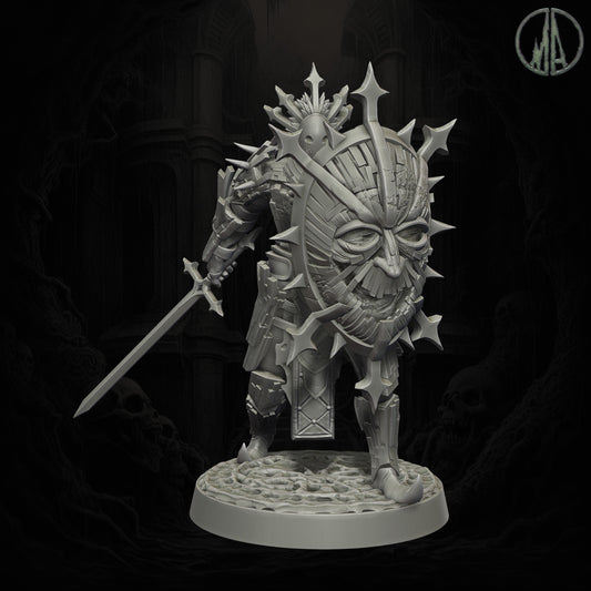 Monolith Arts - Echoes of the Void - Faceless Knight #3 - DnD/TTRPG Figure/Miniature