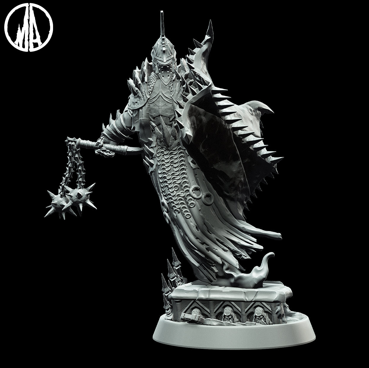 Monolith Arts - Lost Souls - Fallen Crusader #1 - DnD/TTRPG Figure/Miniature