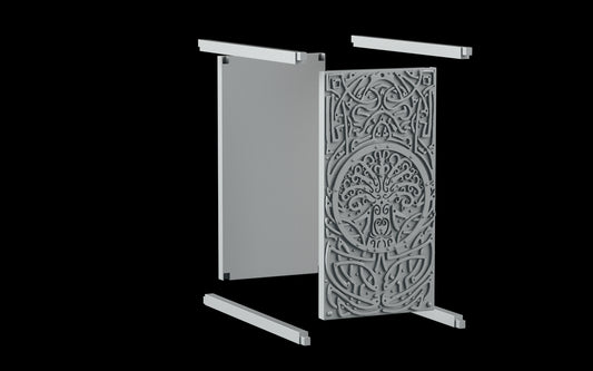 Crosslances - Book Nook/Shelf Insert - Yggdrasil